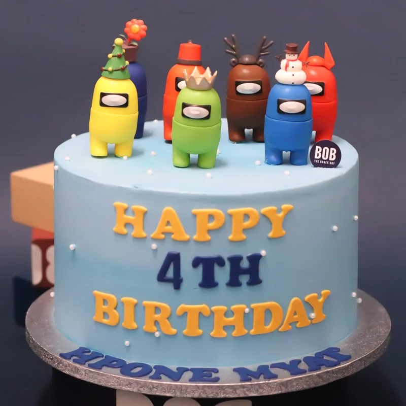 Among Us Birthday Cake