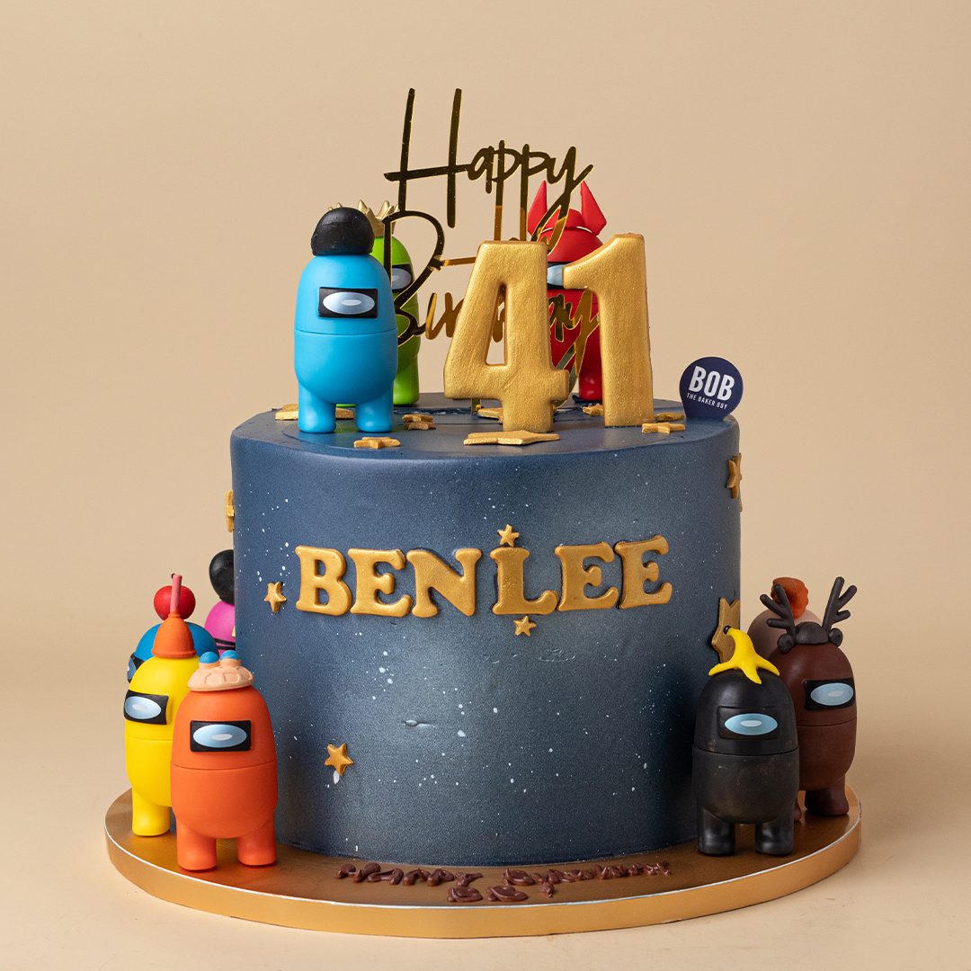 Among Us Celebration Cake