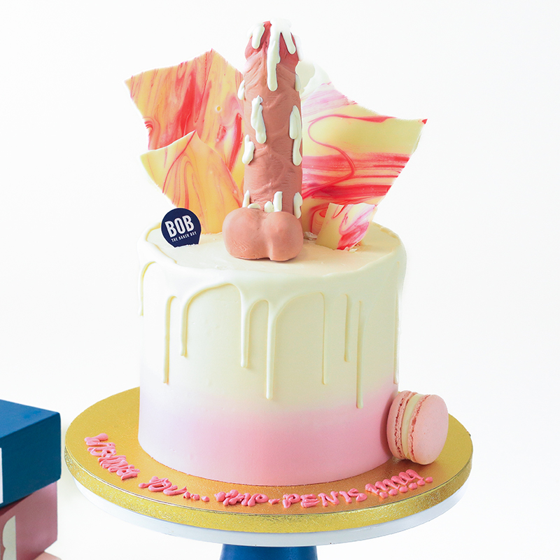 Bachelorette Party 3D Penis Cake