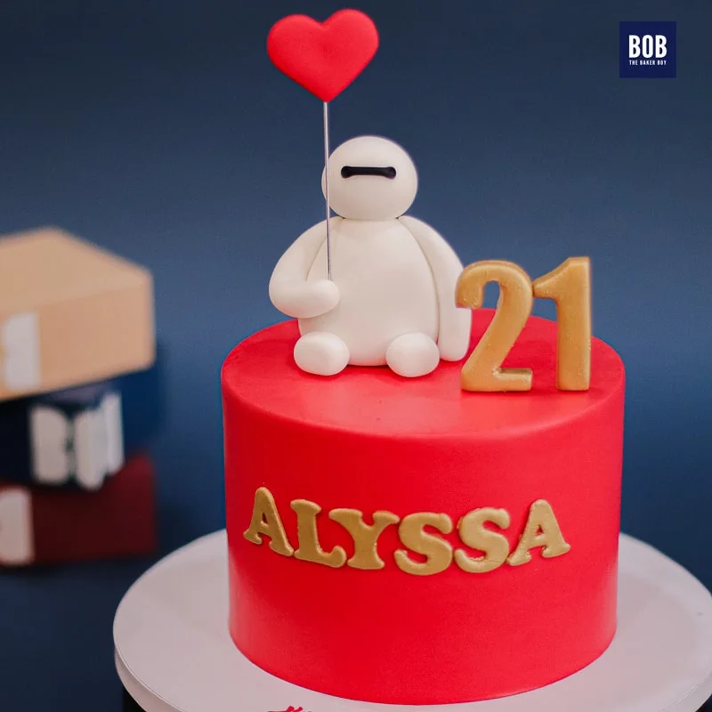 Big Hero Baymax Cake