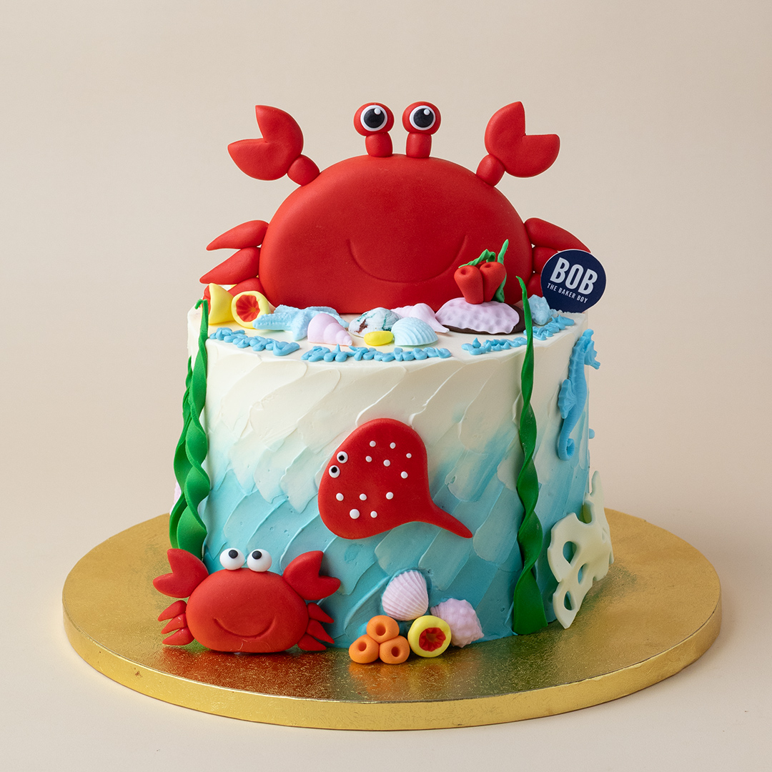 Cute Crabby Under the Sea Cake