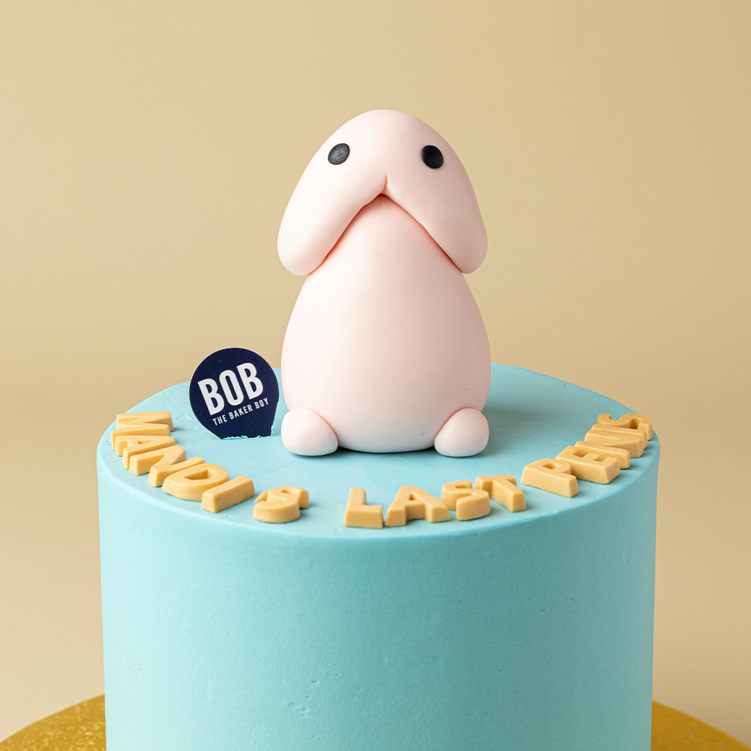 Cute Penis Bride-to-Be Cake