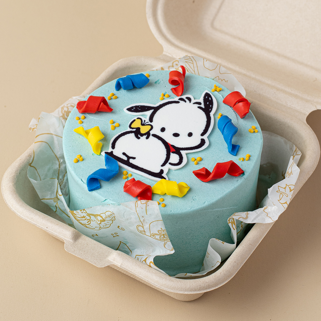 Cute Pochacco Bento Cake