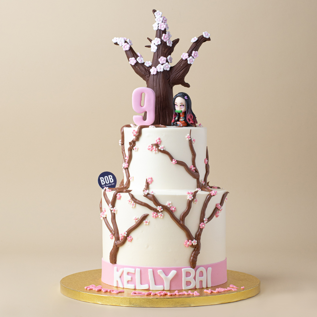 Demon Slayer Nezuko Kamado Fandom Cake