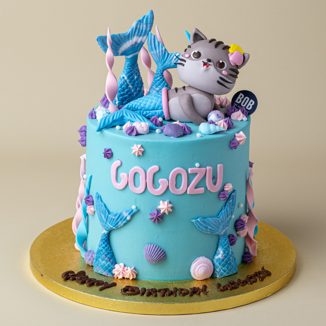 Gabby’s Dollhouse Mercat Cake