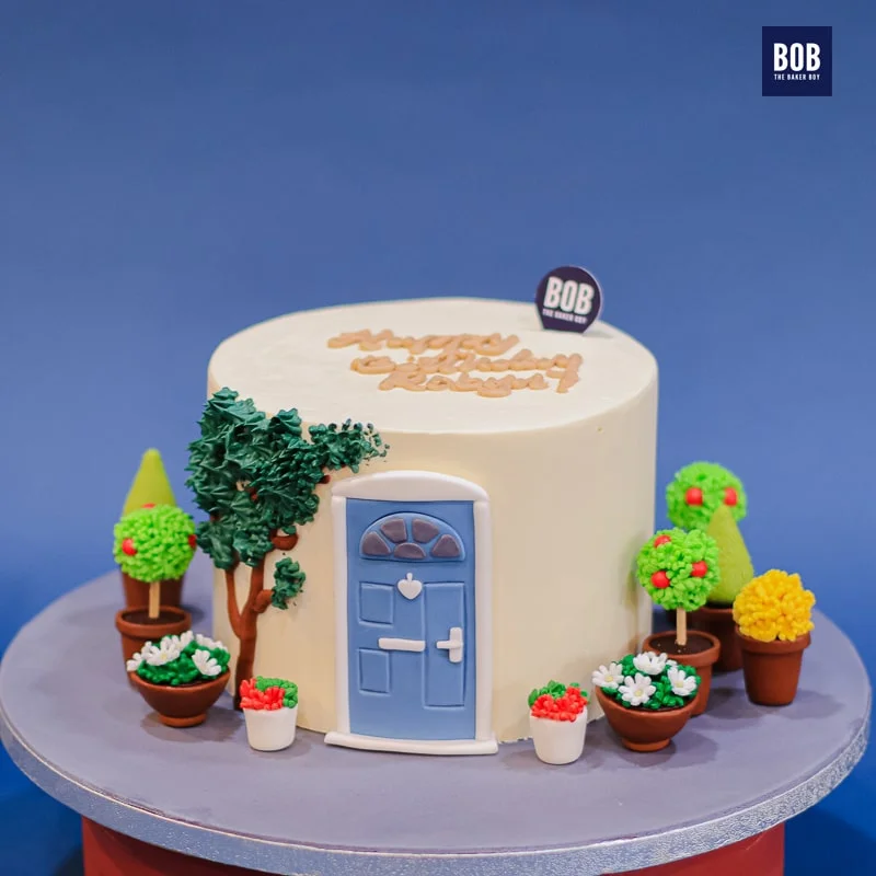 Green Fingers Gardening Cake