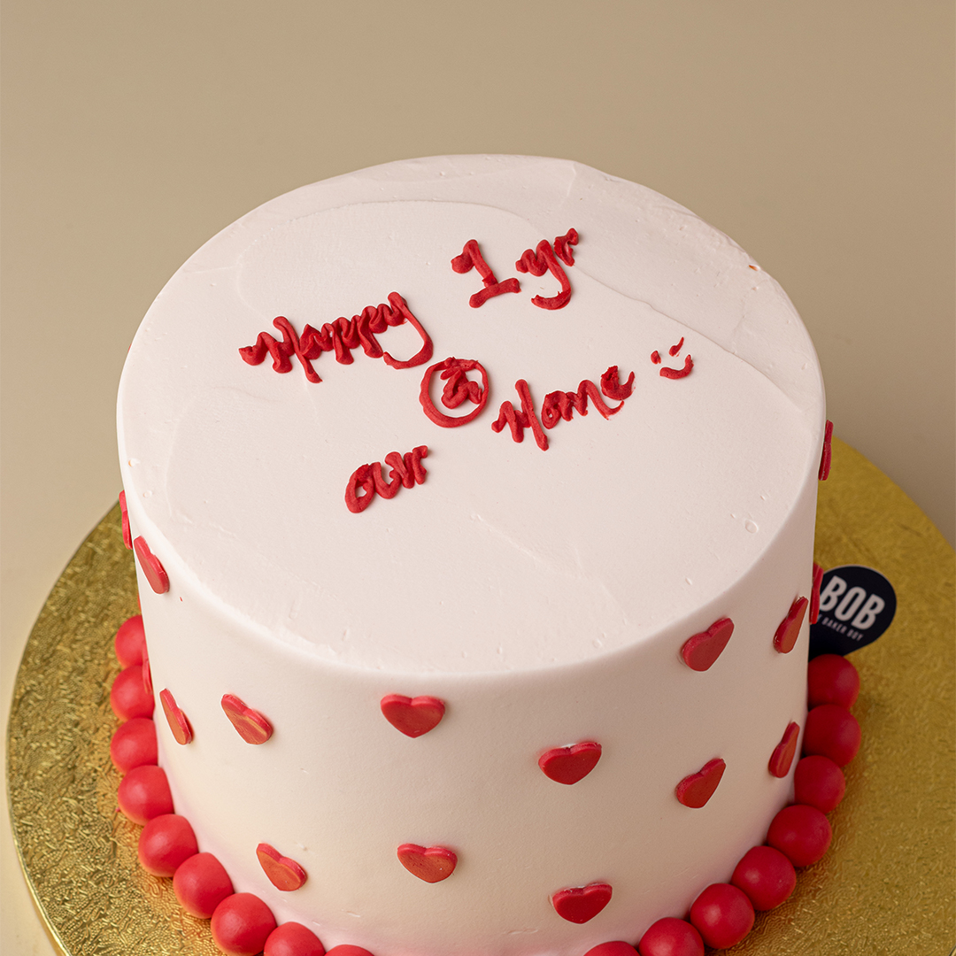 I Love You Hearts Cake