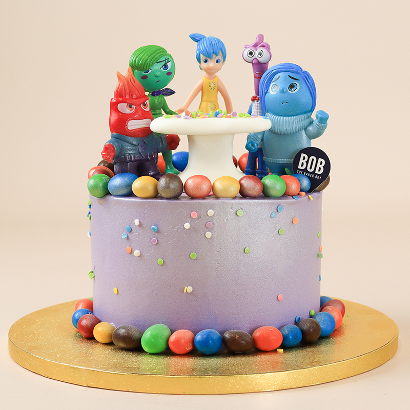 Inside Out Themed Cake