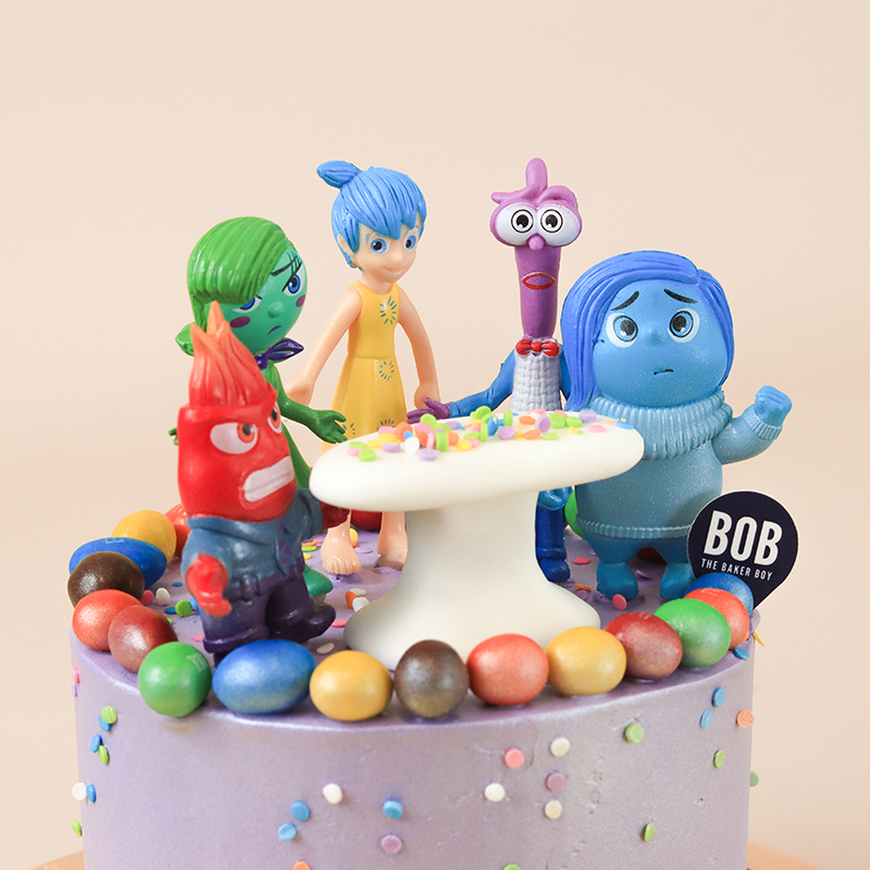 Inside Out Themed Cake