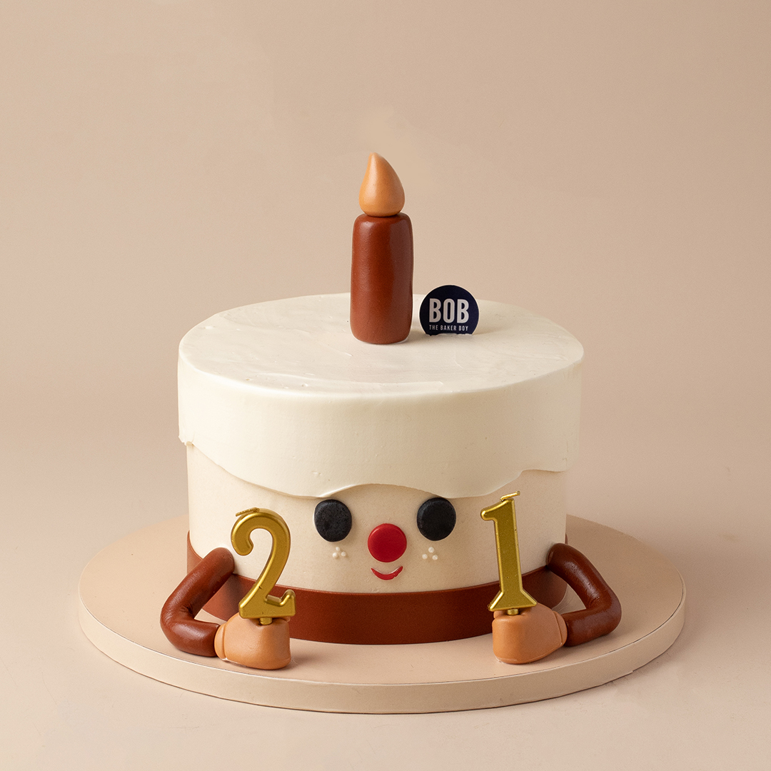 Jellycat Snowman Cake