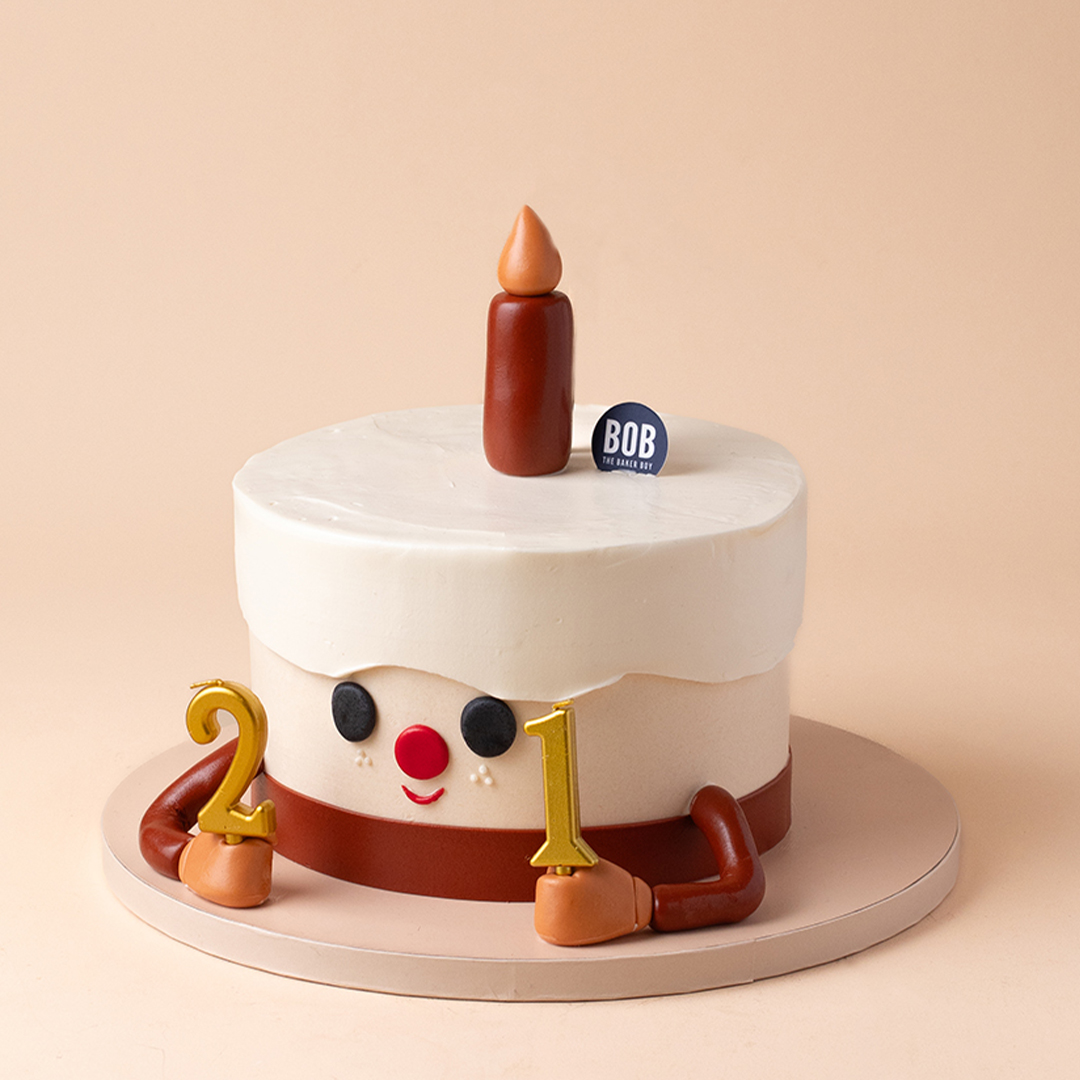 Jellycat Snowman Cake