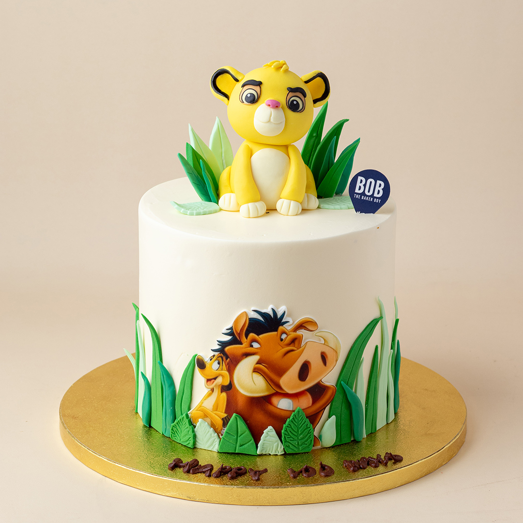 Lion King Baby Lion Simba Cake