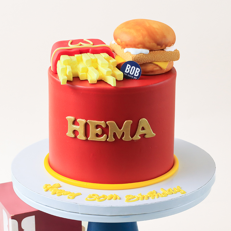 McDonalds Fish Burger Cake
