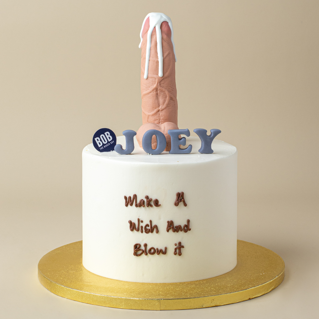 Naughty Penis Bachelorette Cake