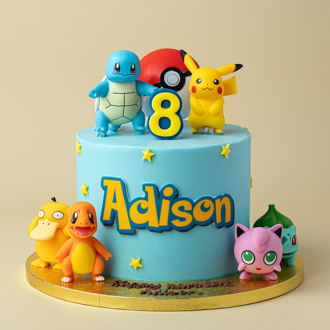 Pokemon Adventure Birthday Cake