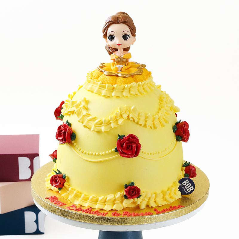 Princess Belle 3D Cake