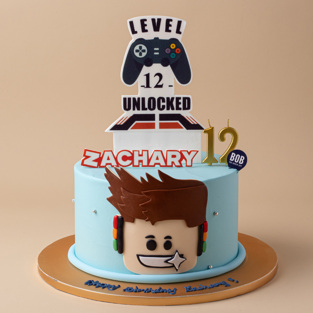 Roblox Boy Birthday Cake