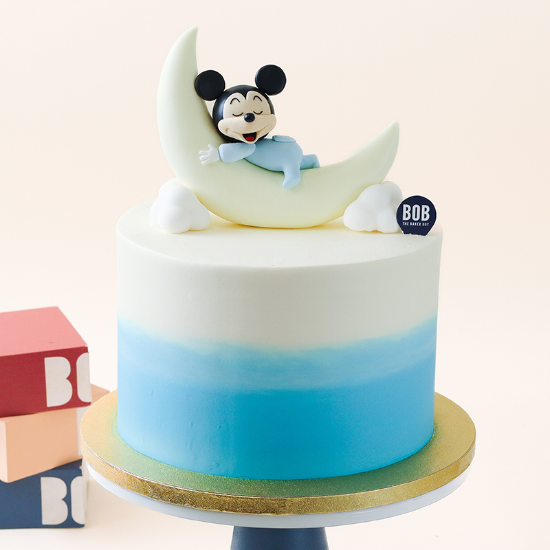 Sleeping Baby Mickey Cake