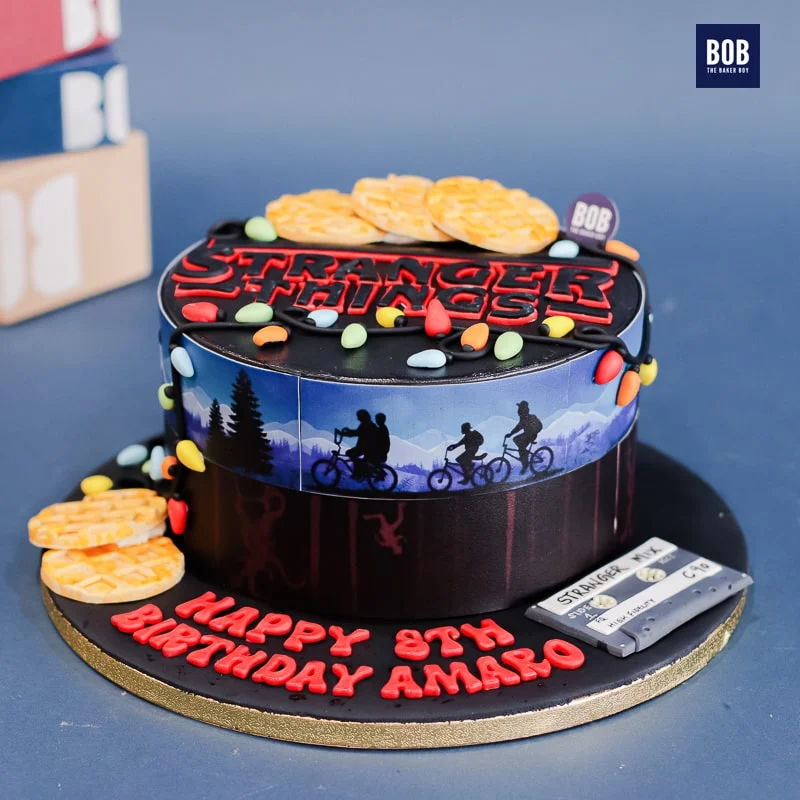 Stranger Things Cake