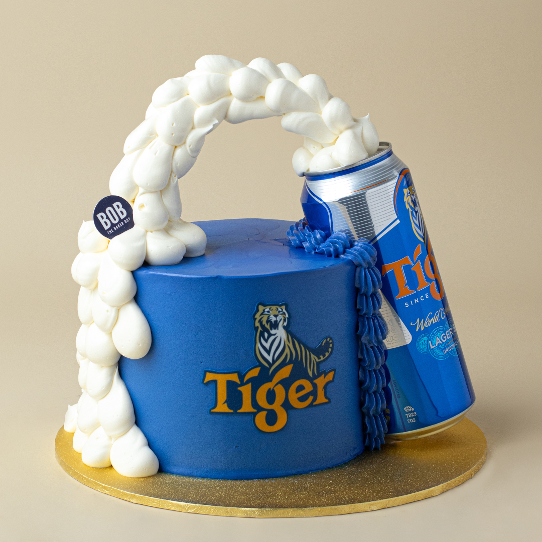Tiger Beer Foam Cake