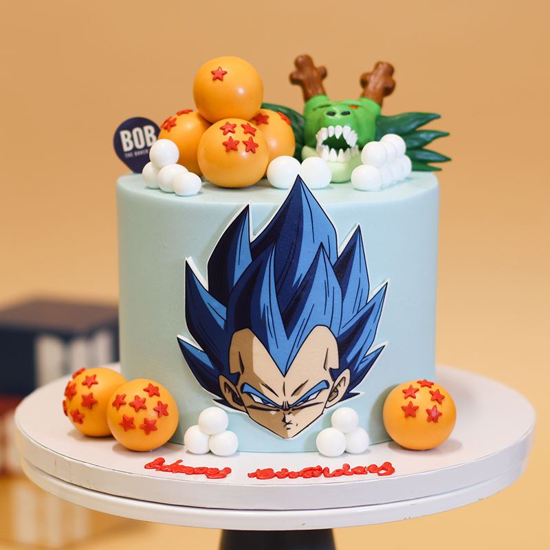 Vegeta Dragon Ball Cake